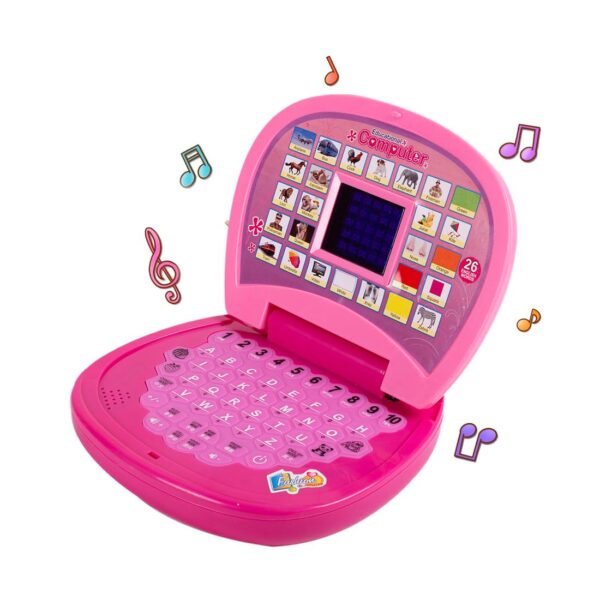 Gooyo 2011A Battery Operated Educational Learning Laptop Toy with LED Display and Music Effect | - Image 8