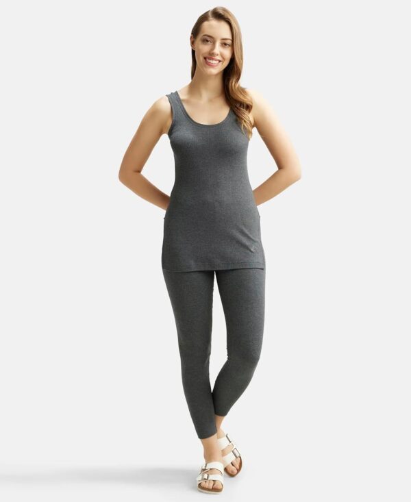 Jockey 2500 Women's Super Combed Cotton Rich Slim Fit Thermal Tank Top with Stay Warm Technology - Image 5