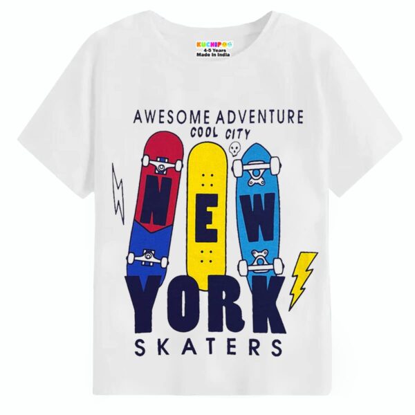 Kuchipoo Boys Regular Fit Cotton T-Shirts - Image 9
