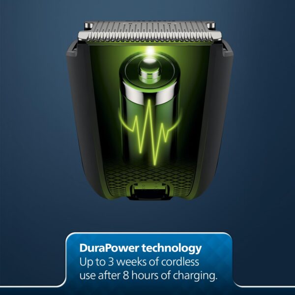 Philips Battery Powered SkinProtect Beard Trimmer for Men - Lasts 4x Longer, DuraPower Technology, - Image 6