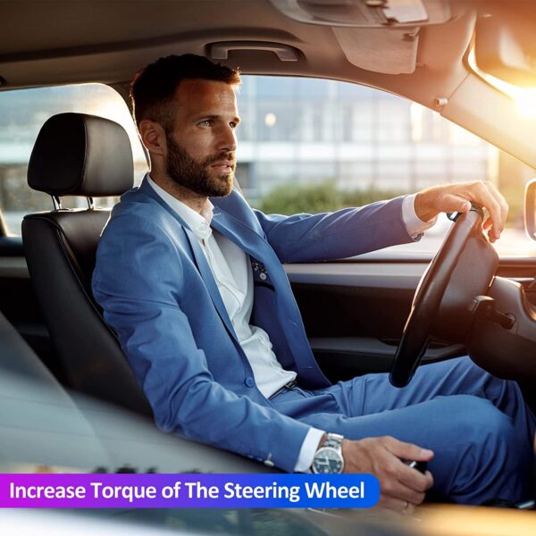 KeepCart Car Accessories Steering Wheel Spinner Metal Car Power Handle Spinner Steering Wheel Knob - Image 8