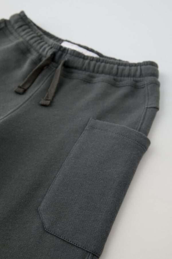 Alan Jones Clothing Boys Regular Mid Rise Solid Plush Pants with Pockets - Image 4