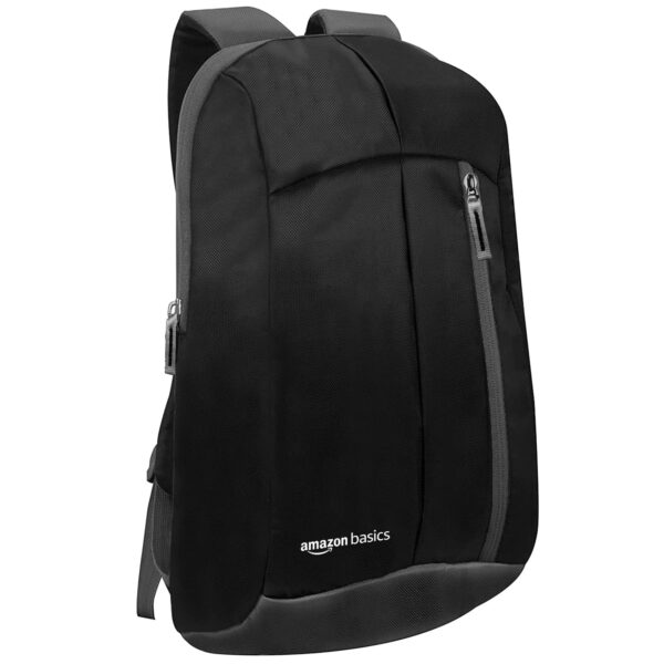 amazon basics - Mini Backpack for Outdoor Use (12 l) (Black) - Image 4