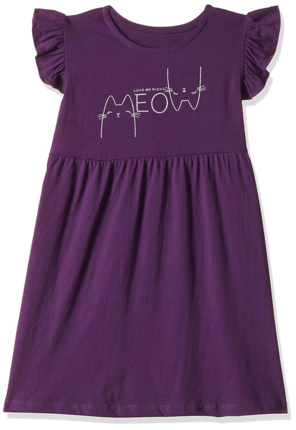 T2F Girls Printed Regular Casual Dress - Image 3