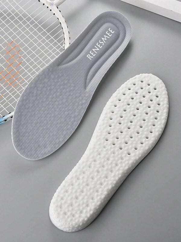 RENESMEE Memory Foam Shoe Insoles, Elastic Shock Absorbing Height Increasing Sports Shoe Insoles For - Image 2