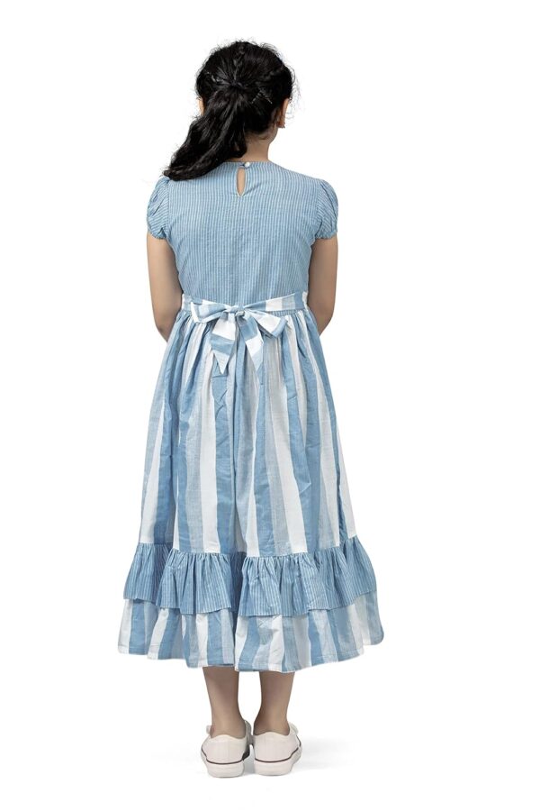 Fashion Dream Girl's Fit and Flare Midi Dress - Image 3