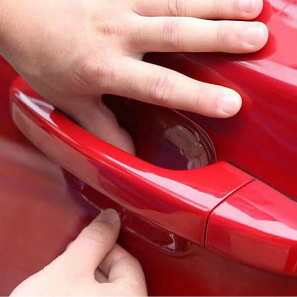 DETACHI Car Door Handle Protector Transparent Sticker and car Handle Scratch Protector car Door - Image 3