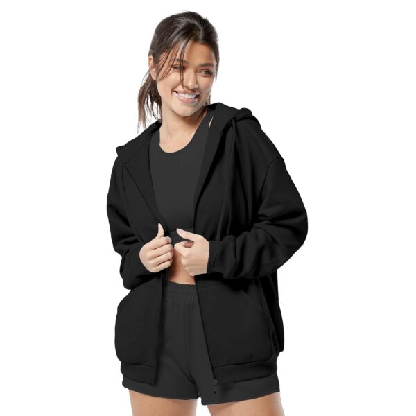 FUNKY MONKEY - Women's Cute Hoodies Teen Girl Winter Jacket Sweatshirts Casual Drawstring Clothes - Image 3