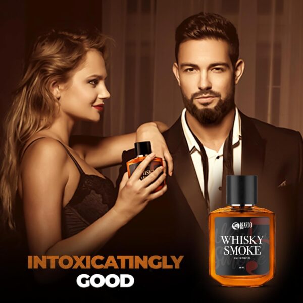 Beardo Whisky Smoke Perfume for Men, 50ml | Spicy, Woody - Oudh Scent Eau De Parfum | Long Lasting - Image 6