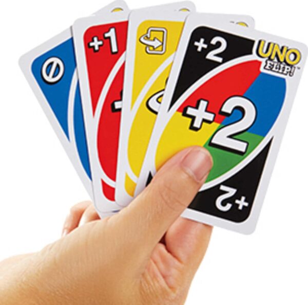 UNO Kid Mattel Games Uno Flip Side Card Game, Multi Color - Image 7