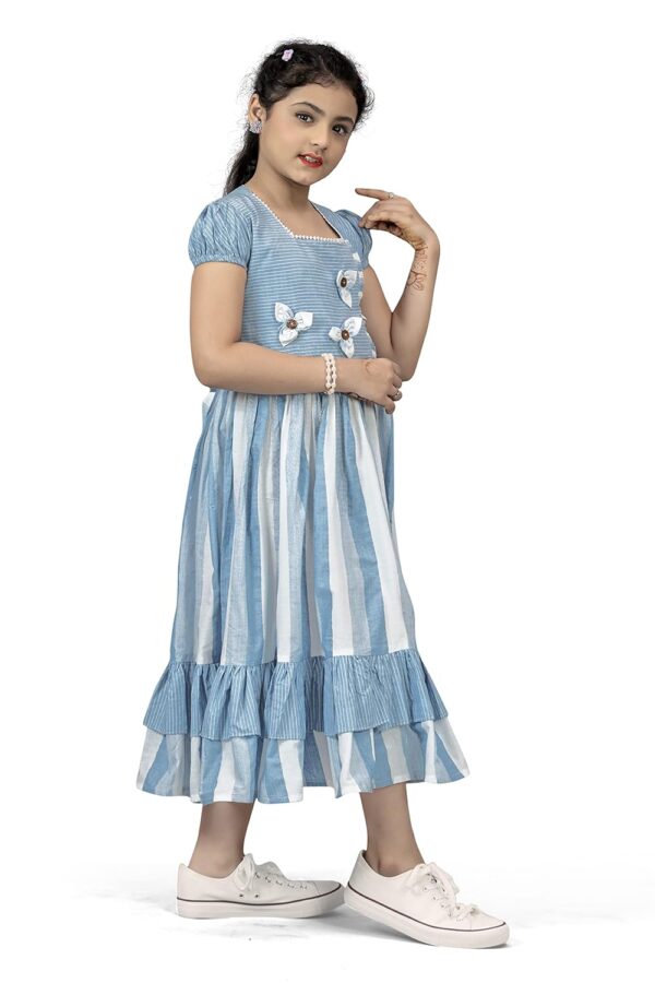 Fashion Dream Girl's Fit and Flare Midi Dress - Image 5