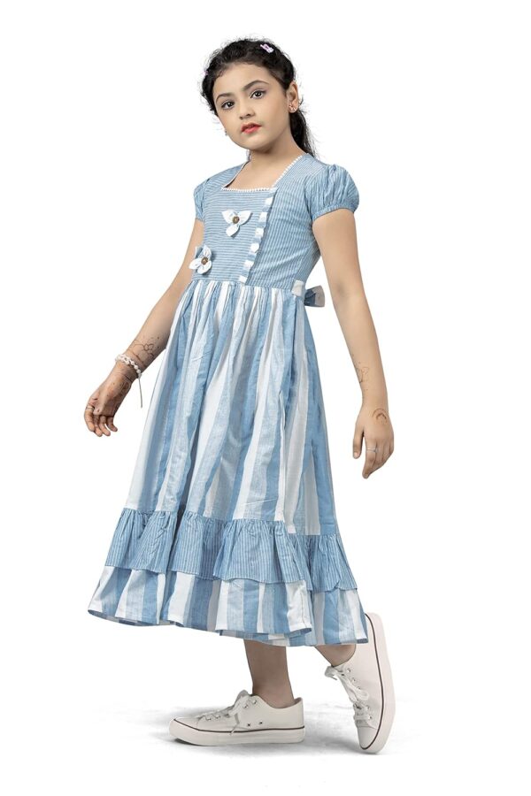Fashion Dream Girl's Fit and Flare Midi Dress - Image 4