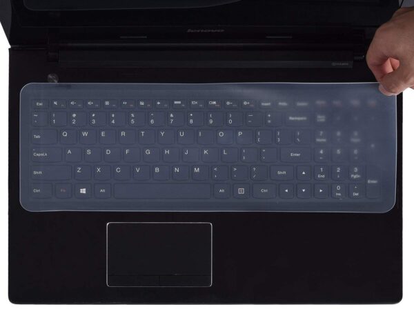 LS LAPSTER Quality Assured Universal Silicone 15.6" Keyboard Protector Skin|| Keyboard Dust Cover|| - Image 7