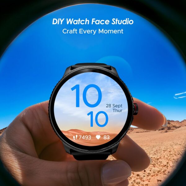 boAt Lunar Discovery w/ 1.39" (3.5 cm) HD Display, Turn-by-Turn Navigation, DIY Watch Face Studio, - Image 8