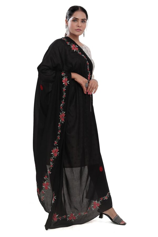 Cotton Embroidered Dupatta, Embroidery dupatta - Image 3