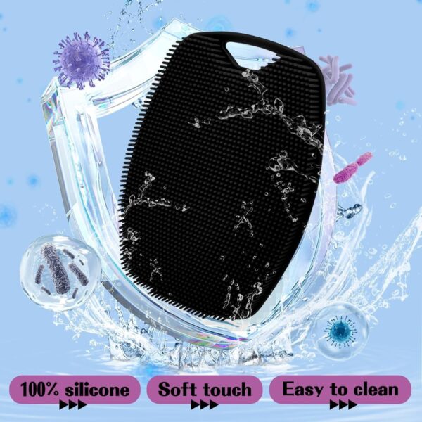 VALKYRIE Silicone Body Scrubber Bath Brush,Scrubber for Nourishing Cleaning & Exfoliating Your Skin - Image 5