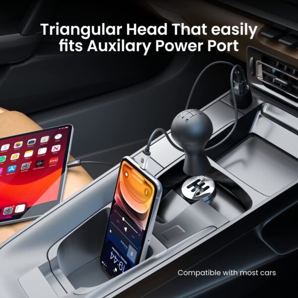 Portronics 51W Car Power 16 Fast Car Charger with Dual Output, 51 Watts Total (18W USB + 33W Type C - Image 7