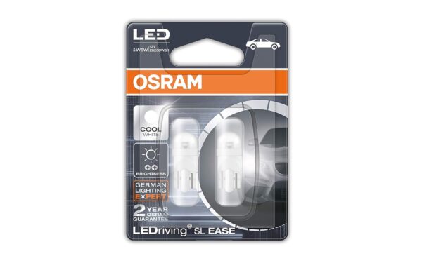 Osram LED T10 2825DW-02B Parking Lamp (12V, 1W) for All Models - Cool White - Image 2