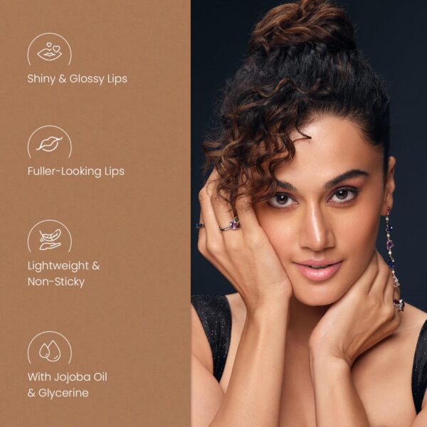 Swiss Beauty Gloss Me Lip Gloss | Lightweight | Glossy Finish | Non-sticky |With Jojoba Oil & - Image 4