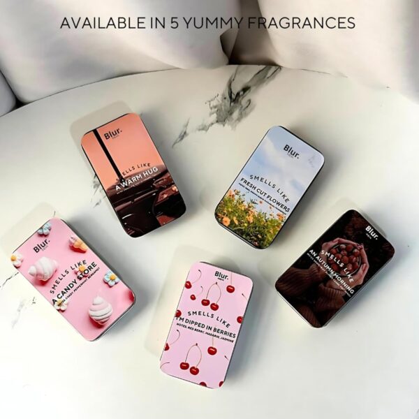 Blur India Smells Like Fresh Cut Flowers Solid Perfume | Floral Rose, Brown Sugar, Frangipani - Image 6
