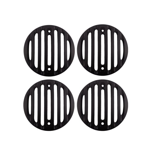 Autofy Plastic Grill for Royal Enfield Bullet Classic (Black, Set of 8) (GRILL137) - Image 6
