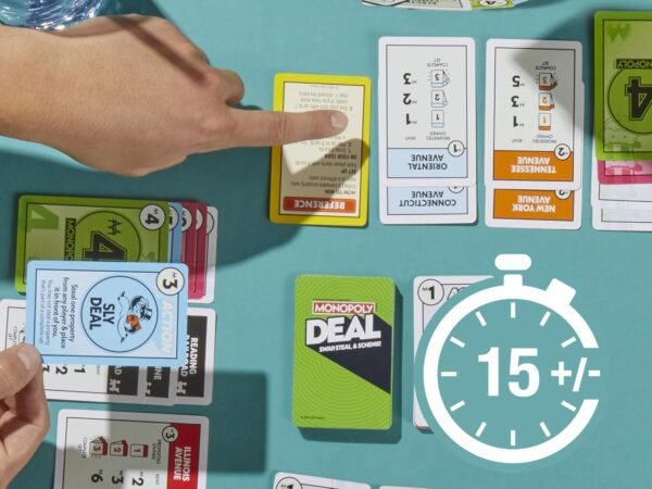 Monopoly Deal Card Game | Quick-Playing Card Game | Fun Games for Families and Kids | Ages 8 and Up - Image 8