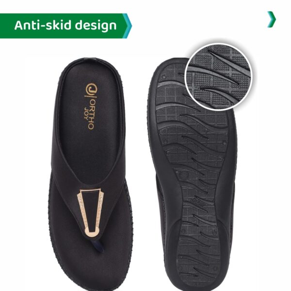 ORTHO JOY Fancy doctor slippers | Stylish chappal for women | Comfortable flat sandals for women - Image 9