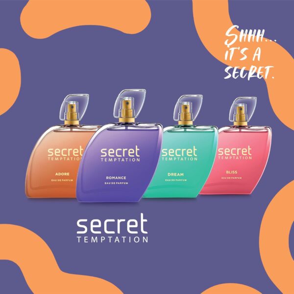 Secret Temptation Romance Eau De Parfum for Women, Long Lasting Chypre Green Everyday Wear - Image 7