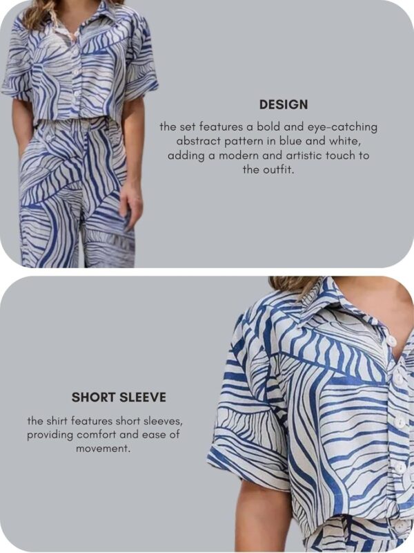 Leriya Fashion Co-ord Set for Women – Stylish Korean Summer Outfit | Trendy Travel & Streetwear Look - Image 4