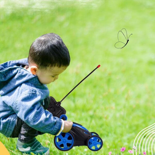 Gooyo DB2060 Rechargeable 360° Rotating & Rolling Small Stunt Car Toy with USB Cable & Remote - Image 7