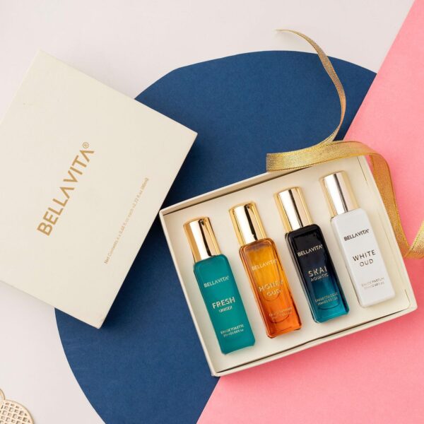 Bella Vita Luxury Long Lasting Unisex Perfume Gift Set | 4x20ml Perfume for Man & Woman | Woody, - Image 7