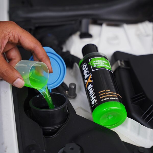 ShineXPro 200mL Windshield Washer Fluid For Car - Car Windshield Cleaner Liquid In Concentrate Form - Image 6