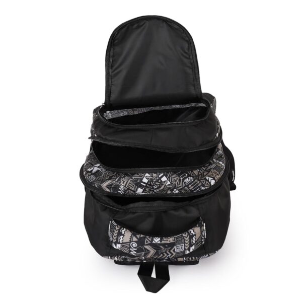 Half Moon Wild Class 5-12 School Bag for Boys Girls | Laptop Bagpack Backpack for Men Women | 3 Zips - Image 10