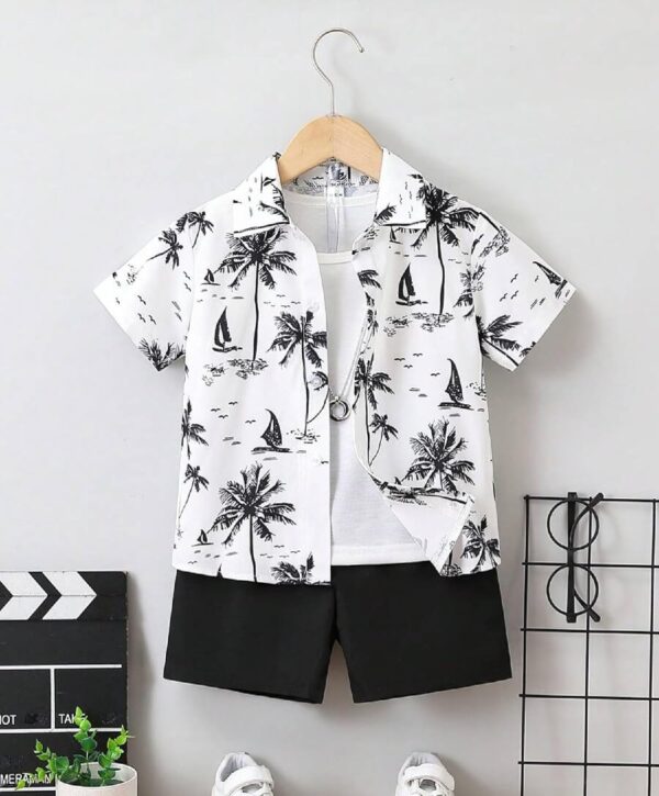 CUTIECRAZE Boy clothing set || shirt And Shorts Set (DSS-44-46) - Image 3
