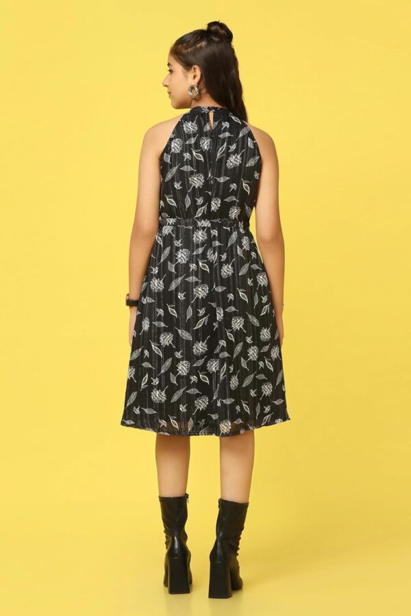 Fashion Dream Girl's Above Knee Length Fit and Flared Dresses - Image 3
