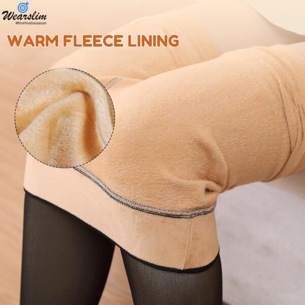 Wearslim High Waist Cotton Lycra Leggings, Soft Lightweight Leggings for Women, High Waisted Butt - Image 6