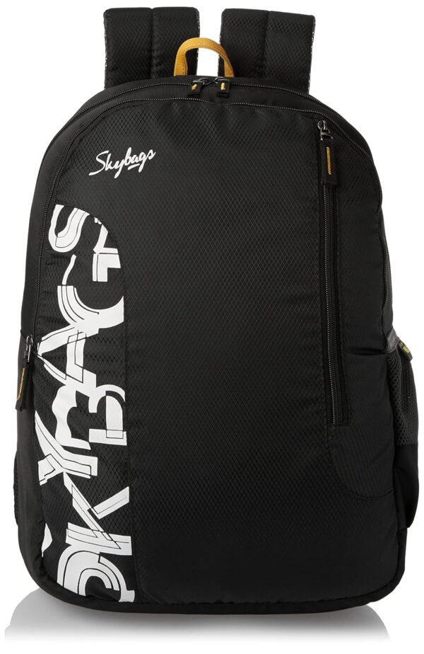 Skybags Casual Backpack 28L, 2 Main Compartments, Bottle Pocket, Front Pocket, Padded Shoulder Strap - Image 2