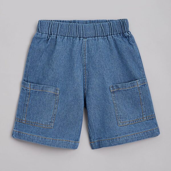 Hopscotch Boy's Cotton Printed Shirts & shorts set - Image 6