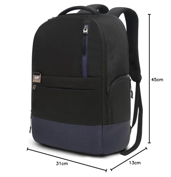 Skybags LUMOUS LAPTOP BACKPACK (E) BLACK - Image 10