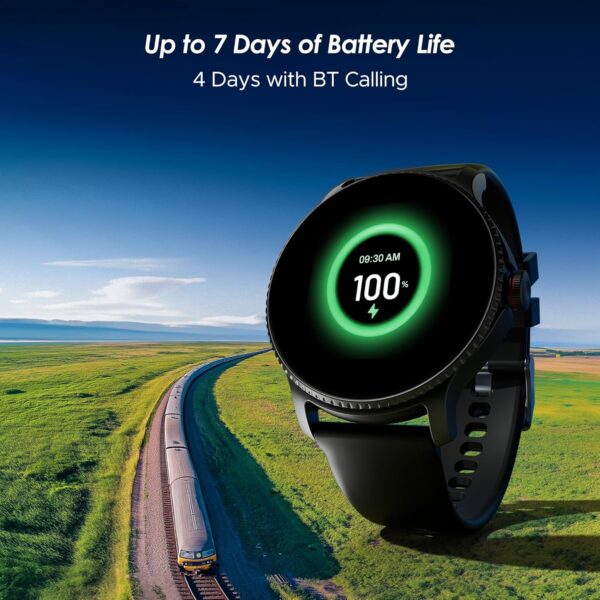 boAt Lunar Discovery w/ 1.39" (3.5 cm) HD Display, Turn-by-Turn Navigation, DIY Watch Face Studio, - Image 9
