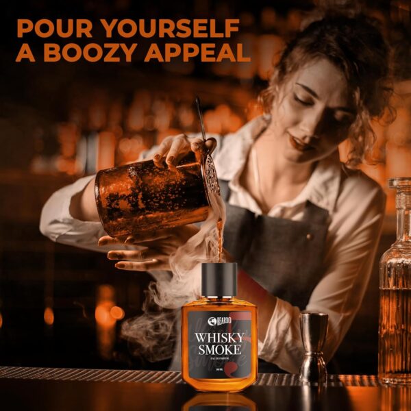 Beardo Whisky Smoke Perfume for Men, 50ml | Spicy, Woody - Oudh Scent Eau De Parfum | Long Lasting - Image 7