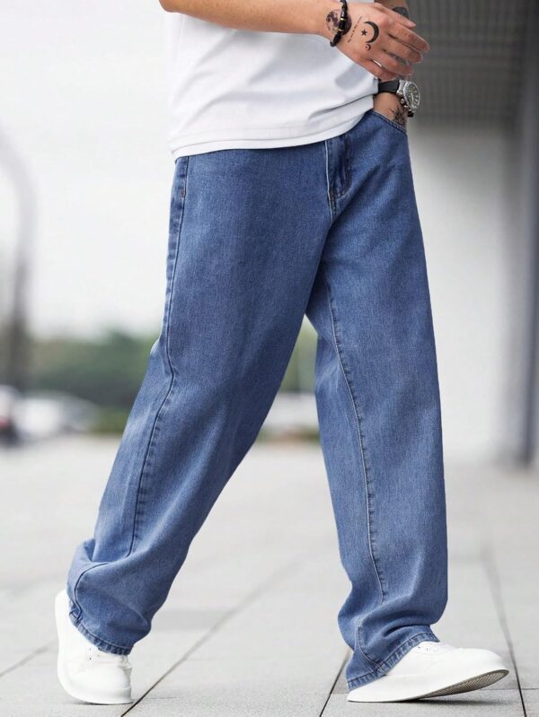 KOTTY Men's Vintage Wash with a Modern Twist Faded Jeans(Blue,30) - Image 5