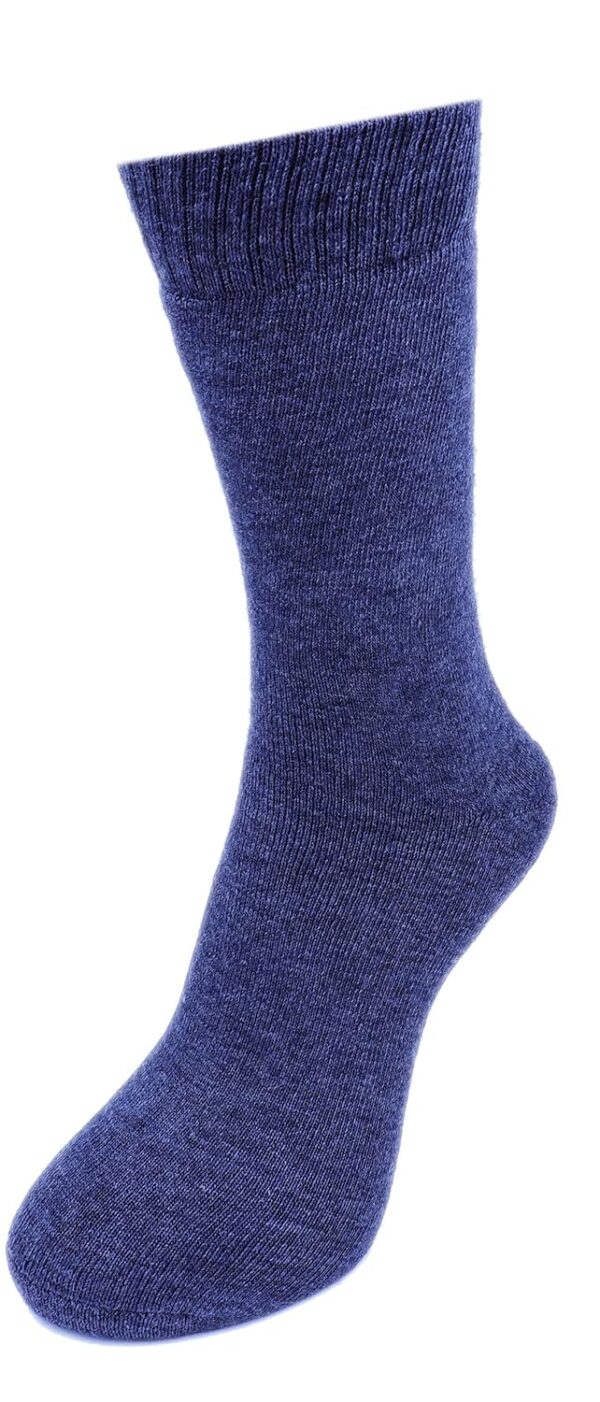 RC. ROYAL CLASS Men's Woolen Calf Length Solid Thick Terry Winter Wear Socks (Multicolor, Free Size) - Image 4
