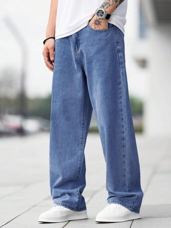 KOTTY Men's Vintage Wash with a Modern Twist Faded Jeans(Blue,30) - Image 8