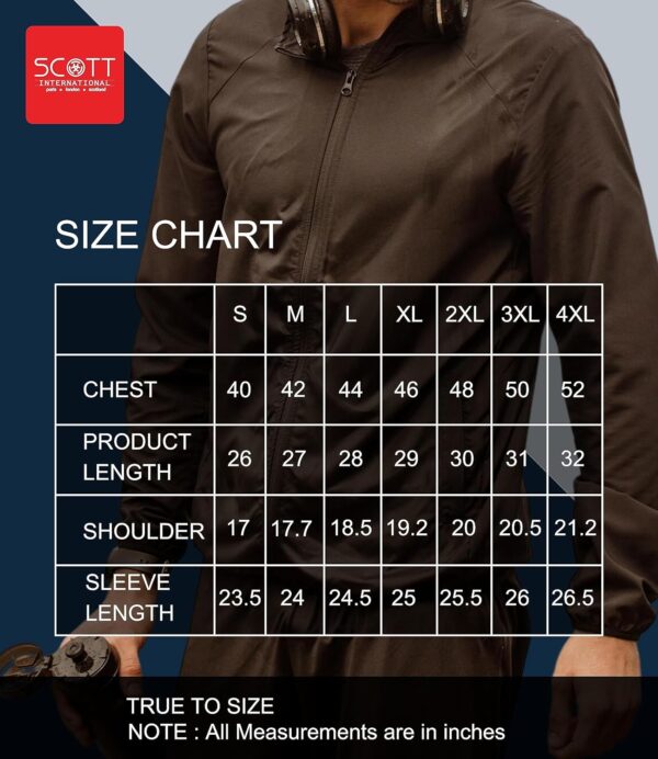 Scott International Women's Polyester Solid Wind Cheater Standard Length Jacket - Image 4