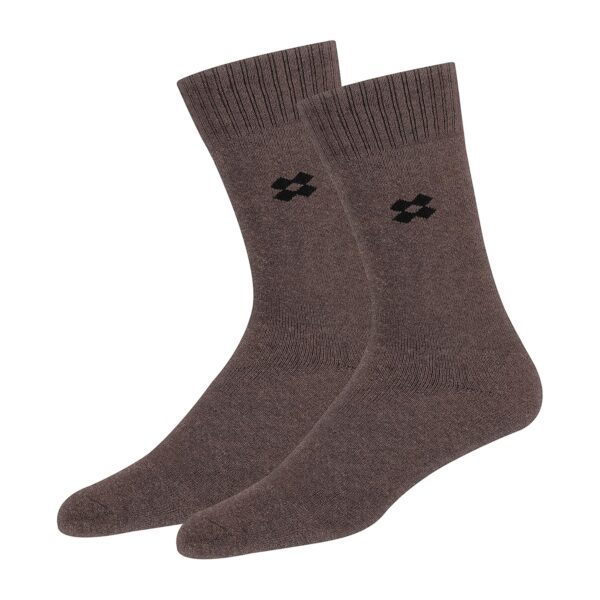 ARKYLE Socks for Men Woolen Thermal Socks Calf Length Thick Terry Winter Wear Socks, Free Size, - Image 5