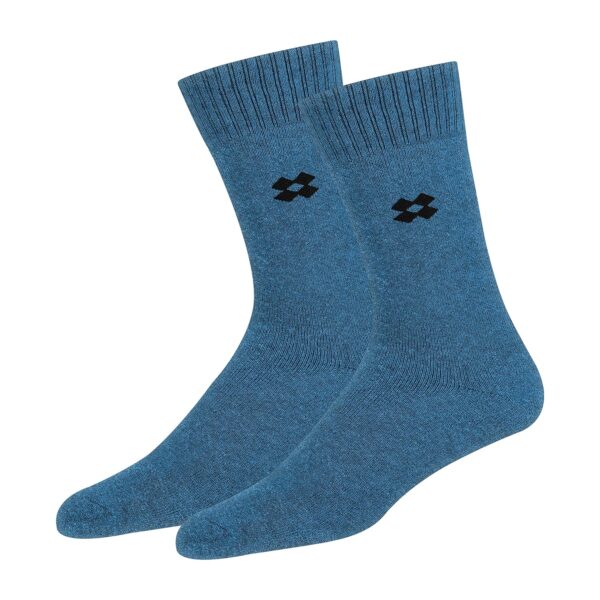 ARKYLE Socks for Men Woolen Thermal Socks Calf Length Thick Terry Winter Wear Socks, Free Size, - Image 6