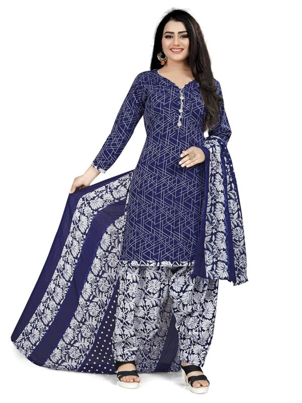 Rajnandini Women Cotton Printed Readymade Salwar Suit (Ready To Wear) - Image 2