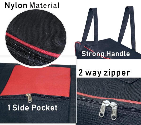 Storite 2 Pack Moisture Proof Nylon Large Size Underbed Storage Bag For Clothes (54 x 46 x 28 cm) - - Image 9