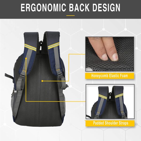 ADISA 15.6 inch laptop backpack office bag college travel back pack 32 Ltrs - Image 6